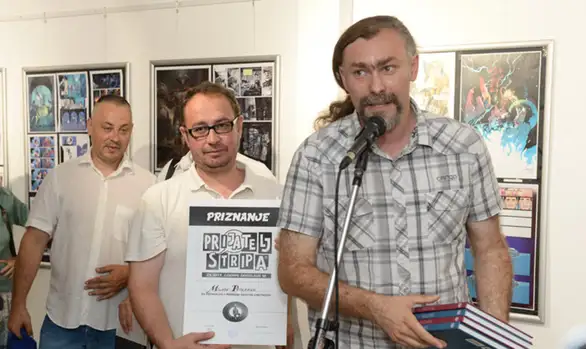 Milošu Petkoviću iz Zaječara priznanje “Prijatelj stripa” na 21. Balkanskoj smotri mladih strip autora