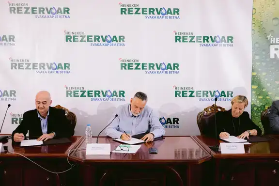 HEINEKEN Srbija predstavio REZERVOAR - projekat za očuvanje vodnih resursa Srbije