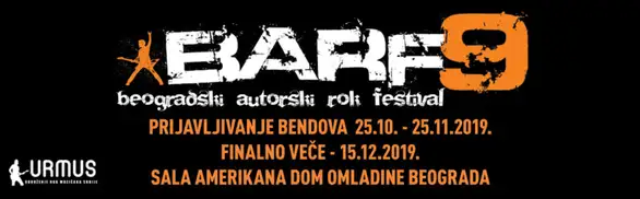 Otvoren konkurs za BARF 2019