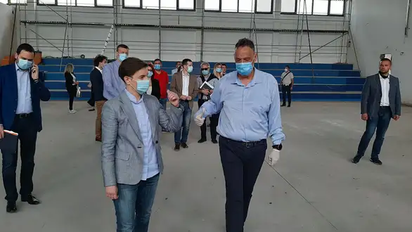 Brnabić: Od izgradnje stadiona se nije odustalo ali su planovi pomereni za sledeću godinu