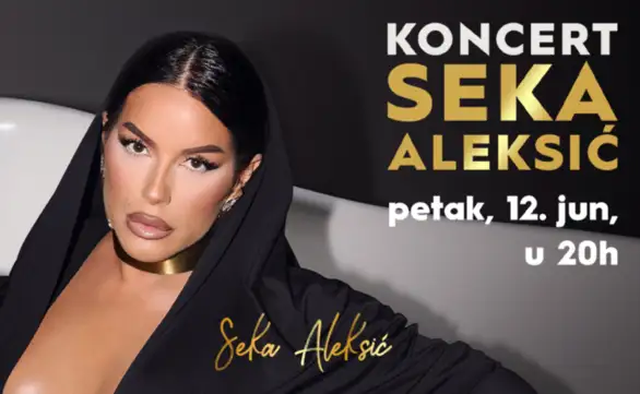 Koncert Seke Aleksić u BIG Bor šoping centru