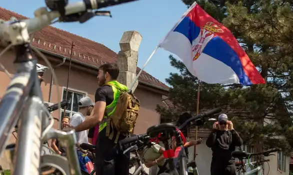Zaječarci u blokadi biciklima obišli Lubnicu i Zvezdan i pozivaju građane da im se pridruže sledeće nedelje: "Pumpamo jače"