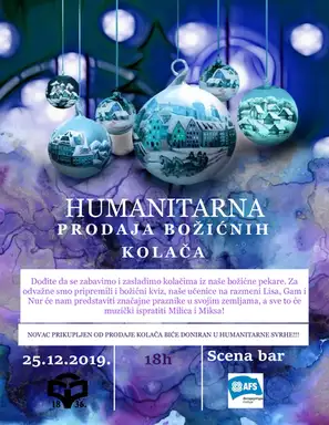 Humanitarna prodaja Božićnih kolača