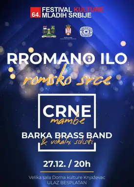 Veče romske muzike na Festivalu kulture mladih Srbije