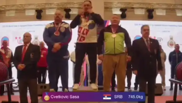 Saša Cvetković ponovo na svetskom tronu