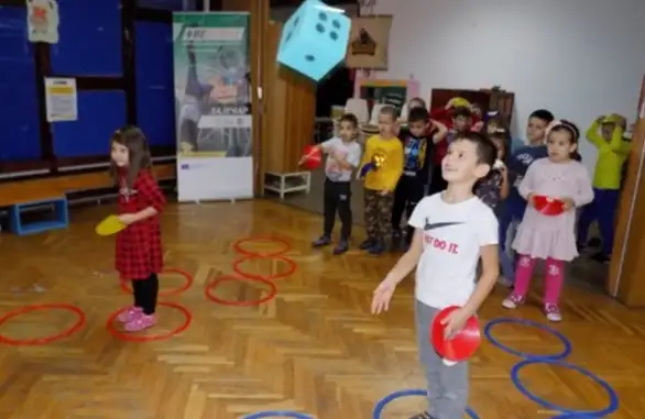 Pretposlednji dan Evropske nedelje sporta protekao u znaku javnog treninga za najmlađe u vrtiću “Đurđevak”
