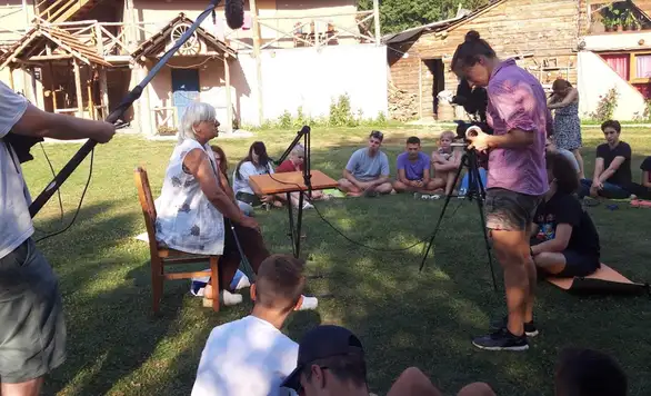 Na omladinskoj razmeni snimanje filma „Na tebe je red – Promeni svet“