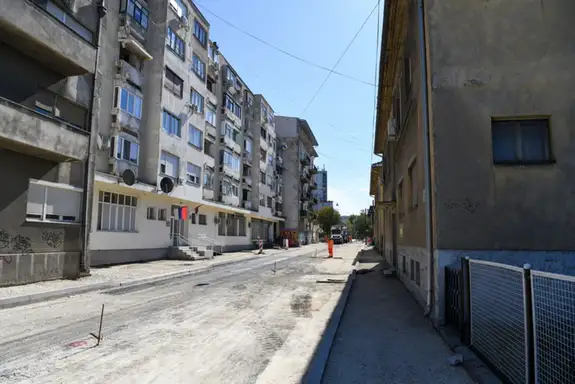 Urеđеnjе ulicе Pana Đukića u cеntru Zajеčara