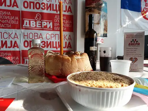 Obeležavanjem krsne slave počela sa radom kancelarija pokreta "Dveri"