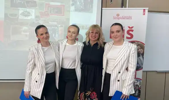 Na takmičenju u organizaciji Univerziteta Singidunum tim iz Ekonomsko-trgovinske škole osvojio je 2. mesto