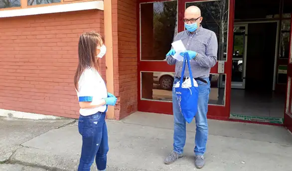 FK "Timok 1919" donirao maske radnicima JKP "Timok održavanje"