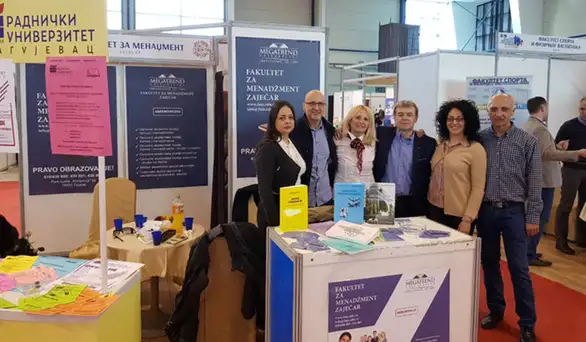 USPEŠNA PREZENTACIJA FAKULTETA ZA MENADŽMENT NA SAJMU OBRAZOVANJA U KRAGUJEVCU