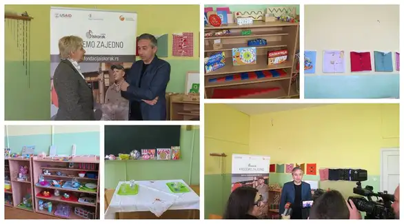 Zajedničkom akcijom opremljen kabinet u školi