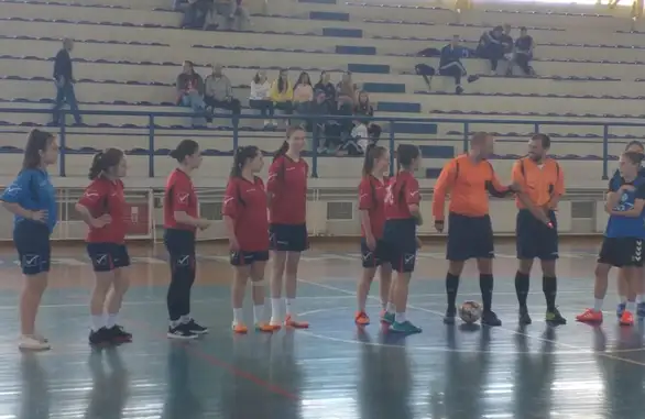 Ženska futsal ekipa medicinske škole 2. mesto na Međuokružnom takmičenju