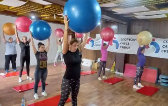 Akcija besplatne rekreacije za žene “Budi zdrava – vežbaj sa nama”