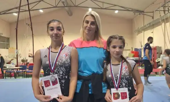 Dve medalje za gimnastičarke Zaječara u Kostolcu