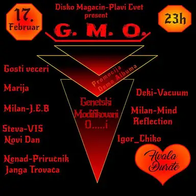 Disko Magacin: Promocija demo albuma sastava G.M.O