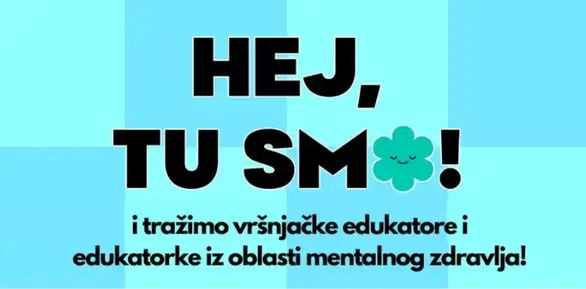 Poziv za učеšćе u programu ''Hеj, tu smo!''