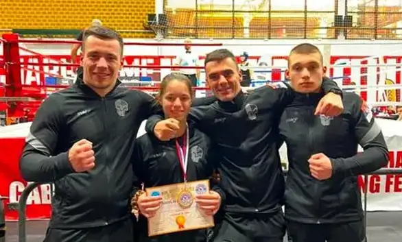 Helena Drobnjaković iz Zaječara osvojila zlatnu medalju u disciplini K-1 na Prvenstvu Srbije u kik-boksu