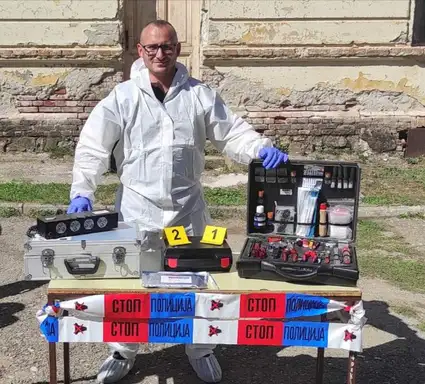 Forenzičar PU Zaječar Miljan Radinković pokazao svoju hrabrost u najtežim trenucima