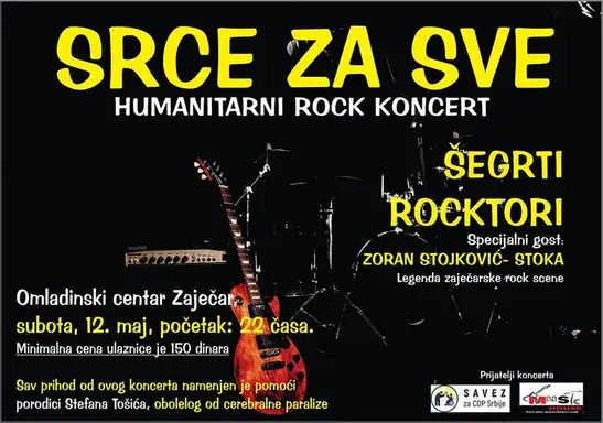 Humanitarni rok koncert: Srce za sve!