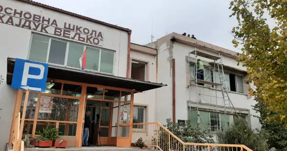 Neplanirani problemi sa pločom u školi "Hajduk Veljko" u Zaječaru
