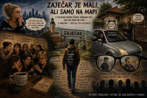 Zaječar je mali, ali samo na mapi