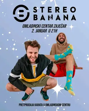 STEREO BANANA uživo u Zaječaru!