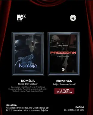 Black List festival u Kući slobodnih medija!