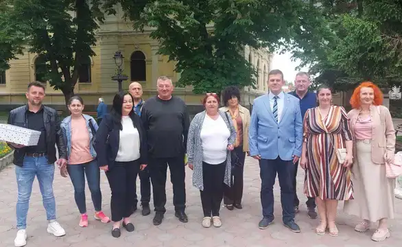 Predstavljanje liste Koalicija za istočnu Srbiju-Saša Radulović Grljanac: Kandidat za gradonačelnika je Saša Radulović - Grljanac