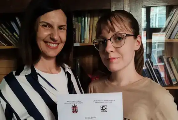 Učenica Gimnazije, Lena Stanojević osvojila 3. mesto na takmičenje u znanju italijanskog jezika