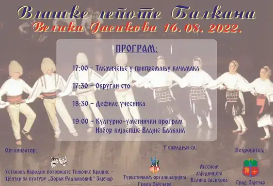 Velika Jasikova: “Vlaške lepote Balkana” u utorak