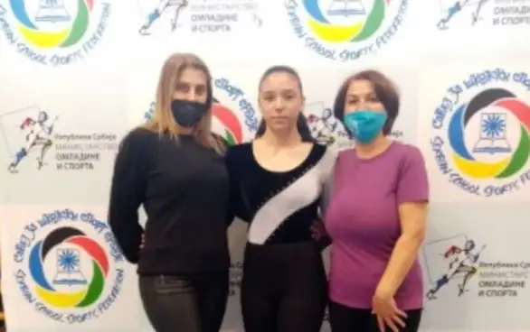 Jovana Živković u prvih 20 gimnastičarki u Srbiji