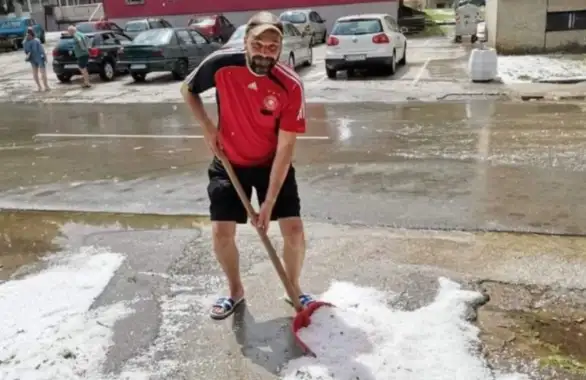 Olujno nevreme u okolini Knjaževca, lokalni pljuskovi u drugim delovima Srbije