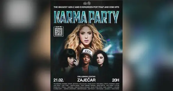 Karma party u Omladinskom centru