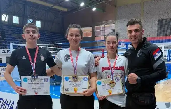 Dve titule i jedno srebro kik boksera iz Zaječara