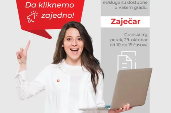 Promocija eUsluga na Gradskom trgu u Zaječaru