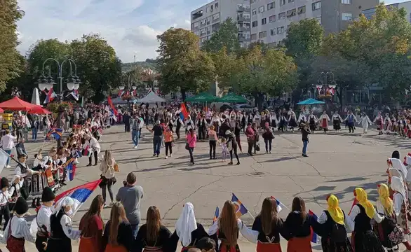 Na Trgu oslobođenja u Zaječaru, juče završen drugi Međunarodni Balkanski festival folklora ,,Balkan širi kolo kraj Timoka"