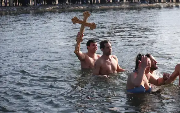 Bogojavljanje u Zaječaru: Najbrže do Časnog krsta stigao Vladimir Bonović