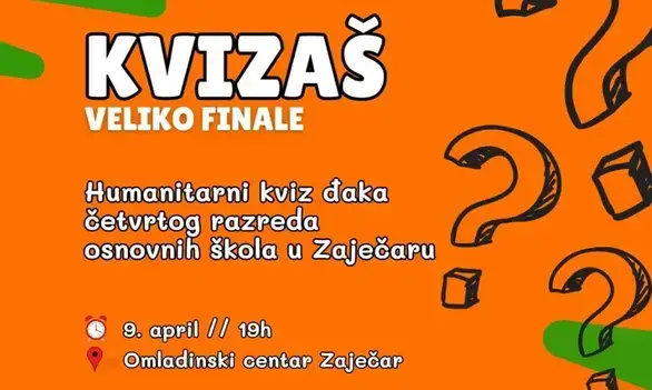 FINALE KVIZAŠA - KVIZA ZAječarskih Škola