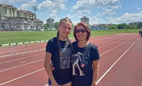 Lena Maletić na međuokružnom takmičenju u atletici ubedljivo osvojila prvo mesto