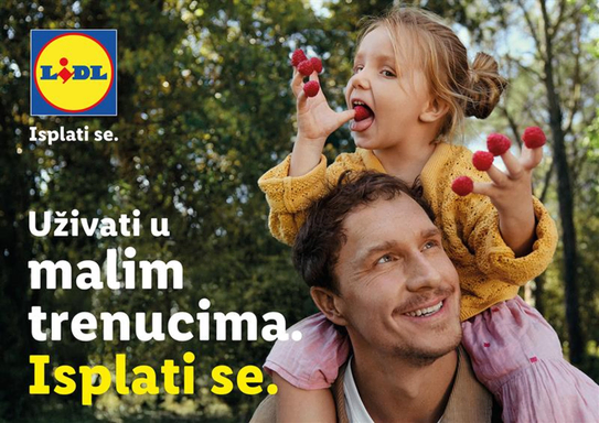 LIDL pokreće međunarodnu kampanju „LIDL. ISPLATI SE.“ jasnom porukom i obećanjem potrošačima