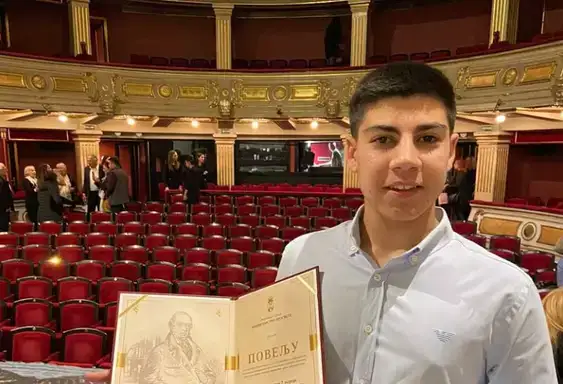 Zaječarac Luka Rodić dobitnik Povelje „Dositej Obradović“ za izuzetne rezultate u 2023. godini