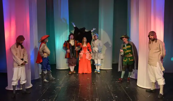 Predstava "Mačak u čizmama" u zaječarskom pozorištu