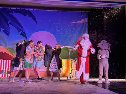 Izvedena predstava za decu ,,Novogodišnje magarence”