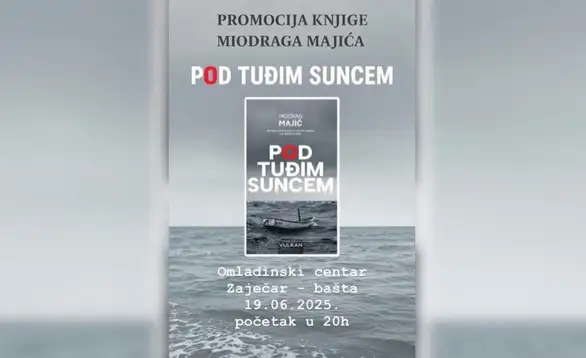 Promocija knjige Miodraga Majića - "Pod tuđim suncem" u Omladinskom centru