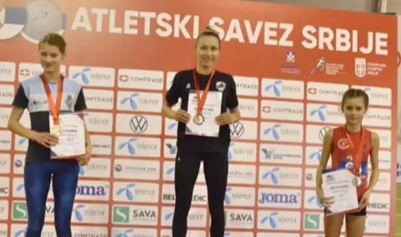 Zlatna medalja za Ivu Maletić na Prvenstvu Srbije u atletici