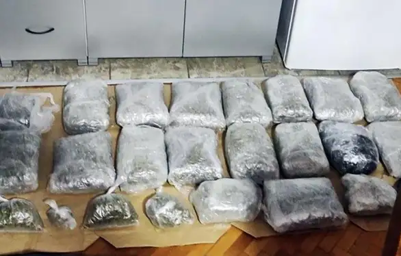 Sokobanja: Policija pronašla skoro 10 kilograma marihuane i manju količinu kokaina