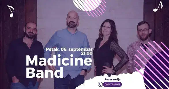 Madicine band - letnja bašta Omladinskog centra Zaječar!