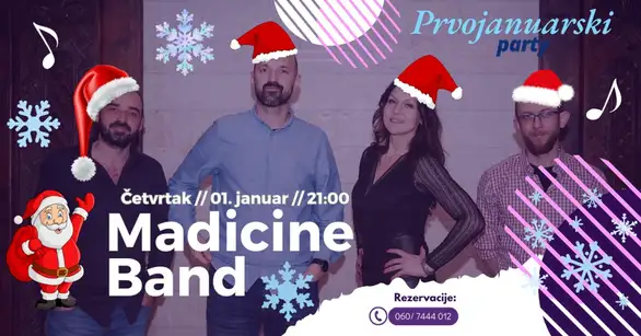 Madicine band u Omladinskom centru Zaječar.